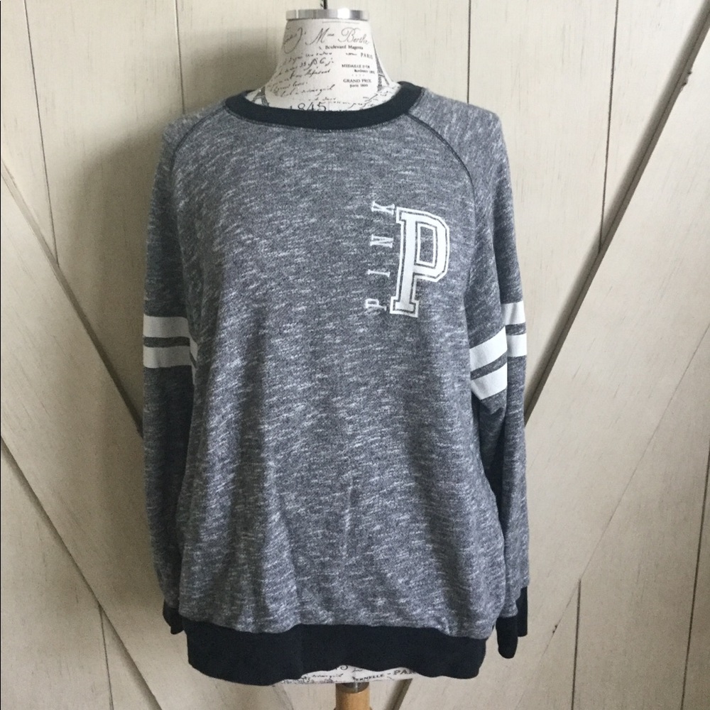 🖤PINK Collegiate Oversized Sweatshirt🖤